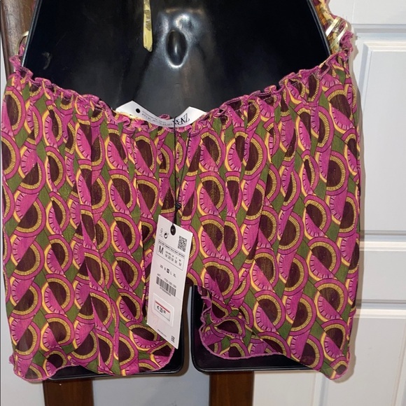 Zara Multicolor Halter Tank Top - Picture 5 of 8